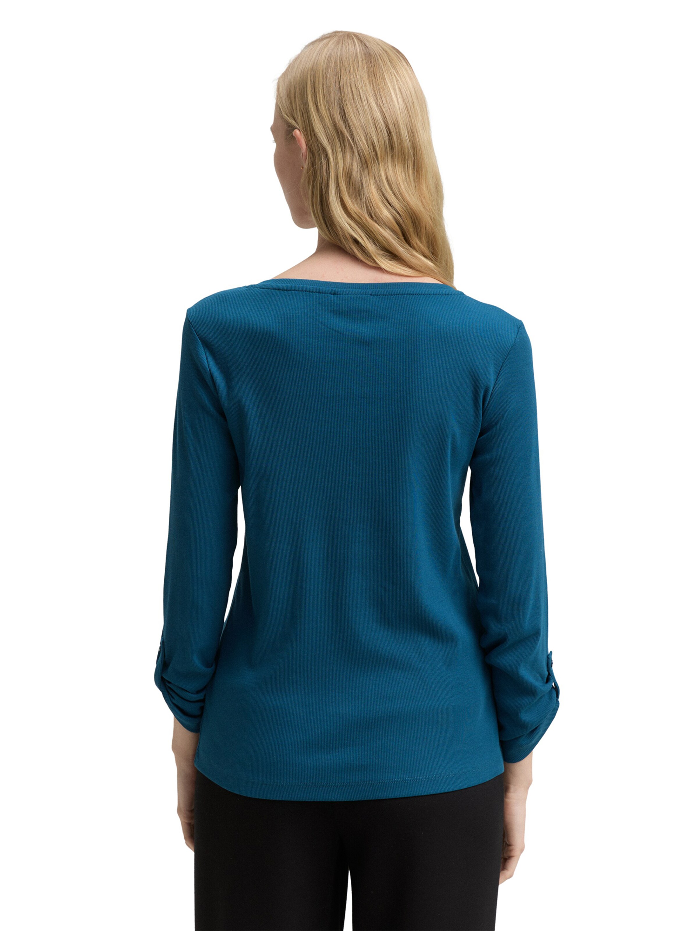 TOM TAILOR Tričko – modrá