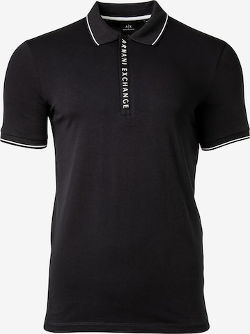 ARMANI EXCHANGE - Camiseta en azul: frente