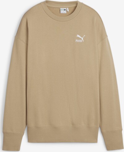PUMA Sportief sweatshirt 'Better Classics' in de kleur Beige / Wit, Productweergave