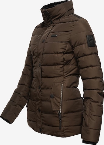 NAVAHOO Winterjacke 'Milianaa' in Braun