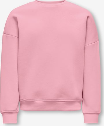 Felpa di ONLY GIRLS in rosa: frontale