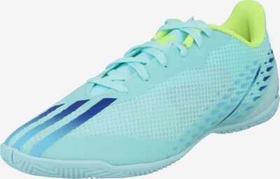 ADIDAS PERFORMANCE Soccer Cleats 'X SPEEDPORTAL.4' in Light blue / Dark blue / Yellow, Item view