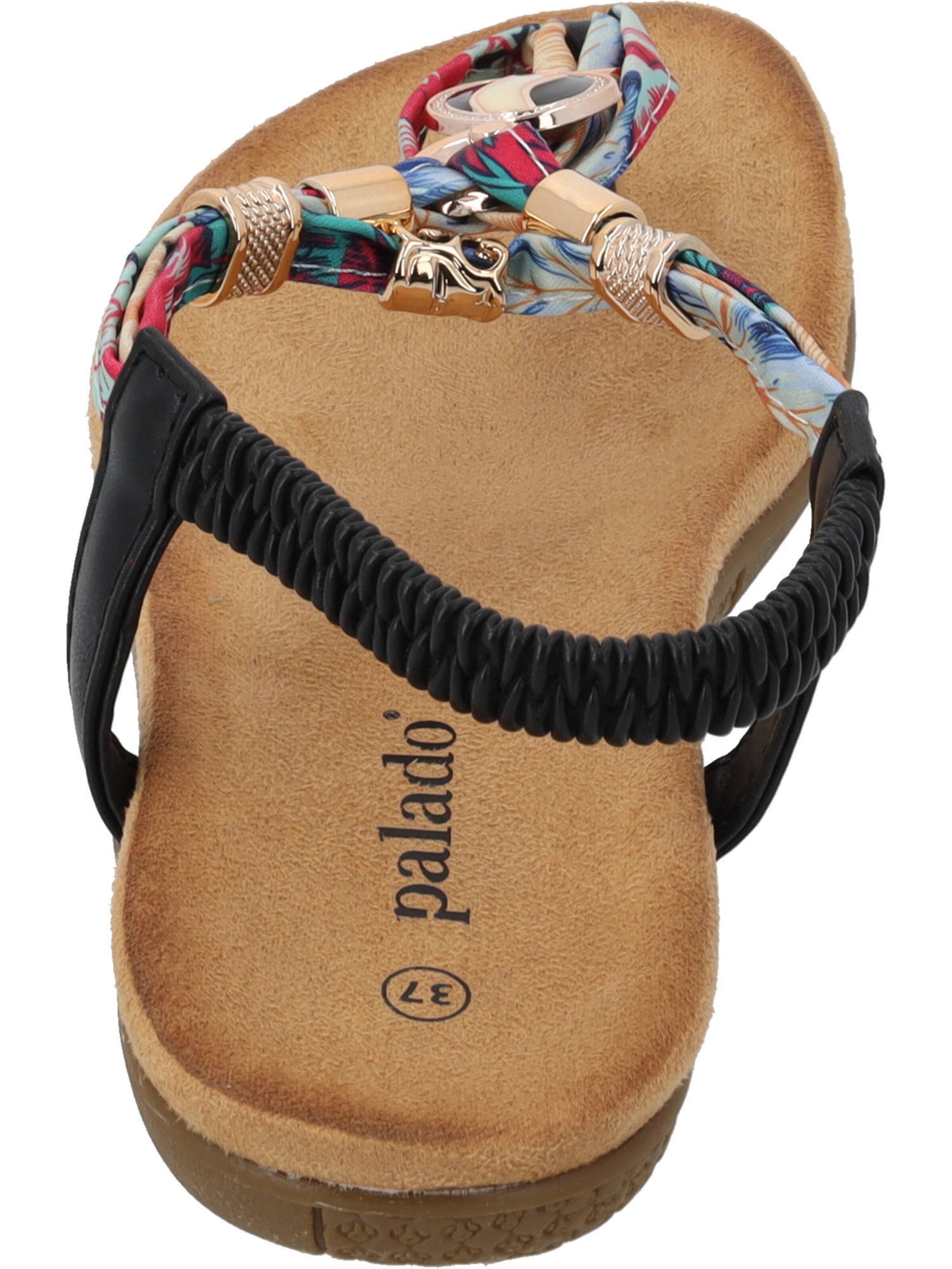 Palado Strap sandal 'Chriana' in Black