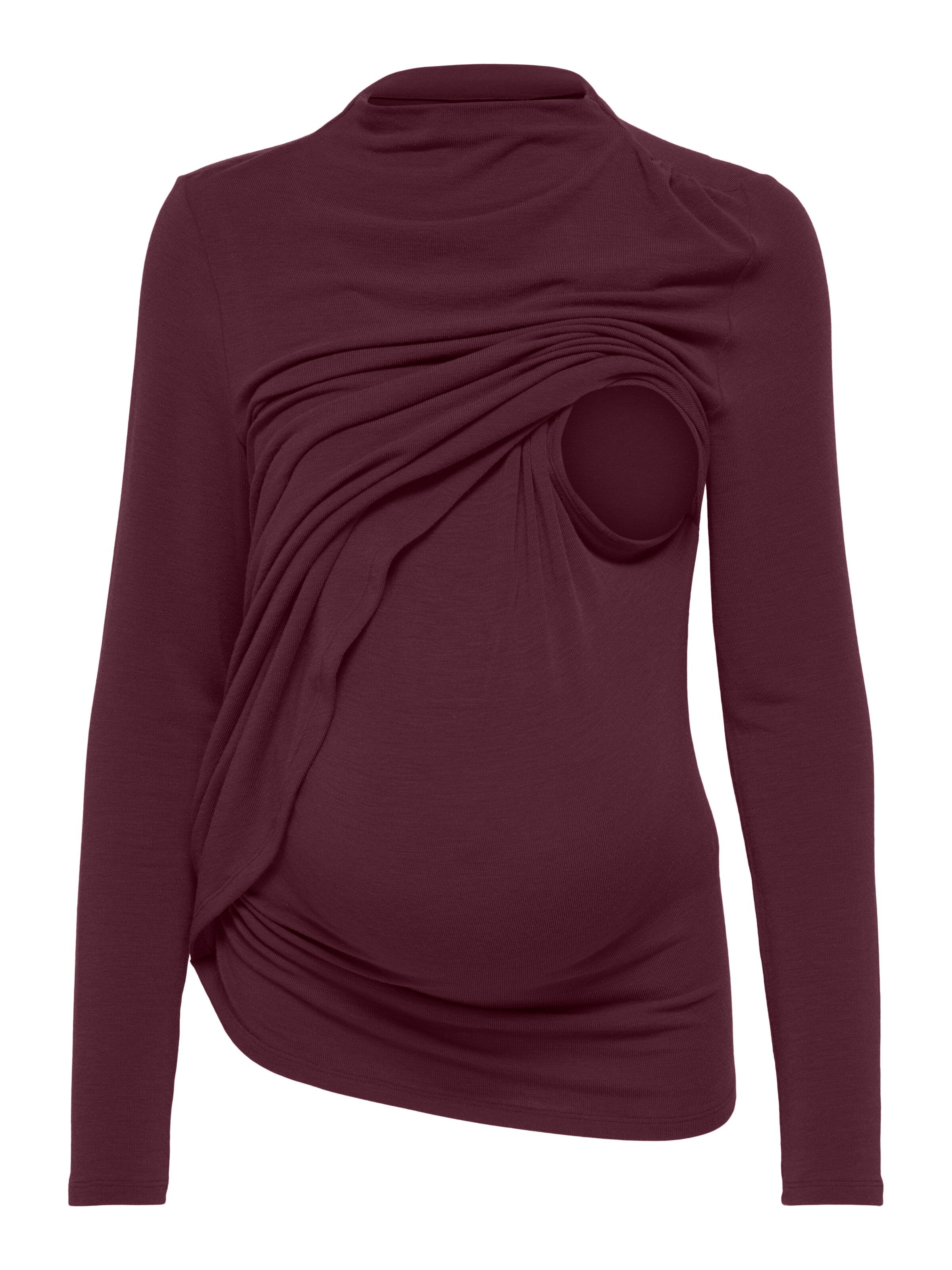 Only Maternity Shirt 'OLMLAMOUR' in Rood