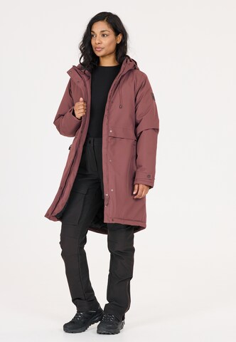 Whistler Outdoor jacket 'Mullie V2' in Brown