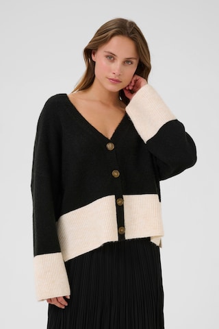 CULTURE Cardigan i sort: forside