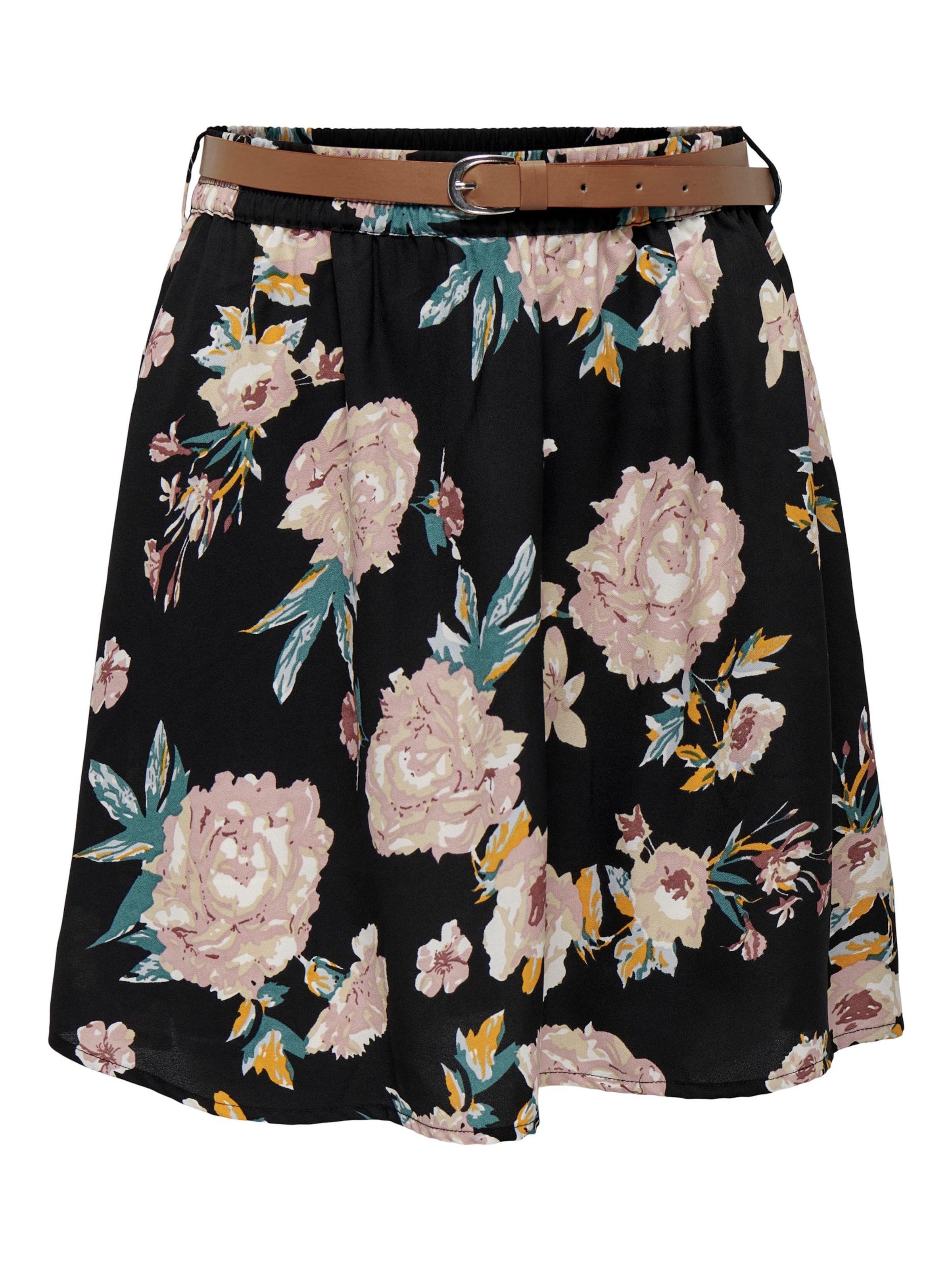 ONLY Kjol 'NATHALIE' i svart: framsida