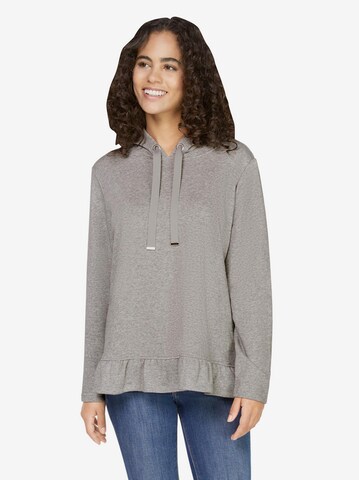 Linea Tesini by heine Sweatshirt in Grey: front