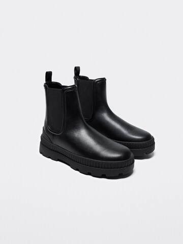 MANGO KIDS Stiefelette 'Eva' in Schwarz