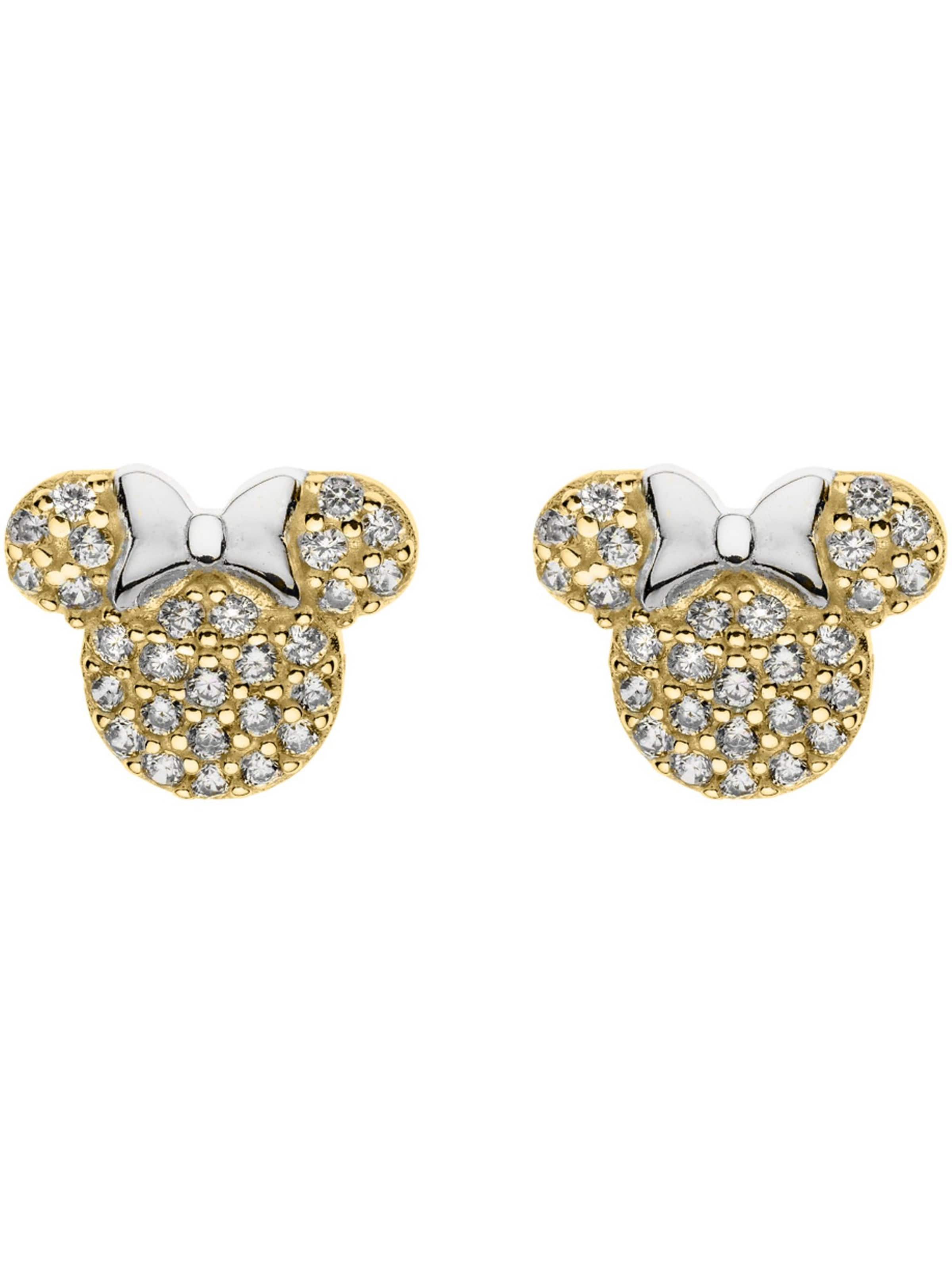 Disney Jewelry Ohrringe in Gold: Vorderseite