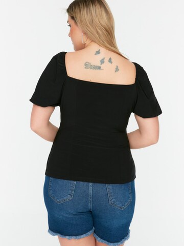 Camicia da donna di Trendyol Curve in nero