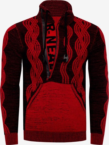 Rusty Neal Sweater in Red: front