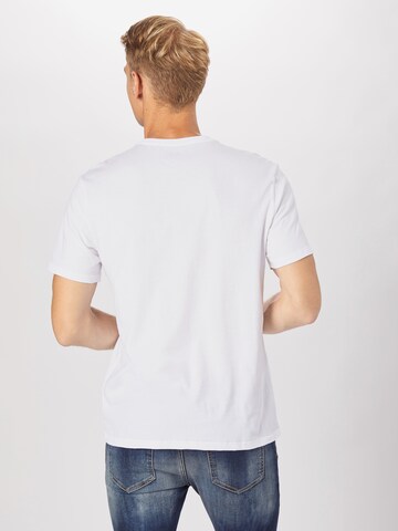 GAP Regularny krój Koszulka w kolorze biały