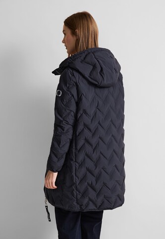 STREET ONE Between-Seasons Coat in Blue