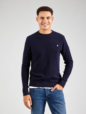JACK & JONES Tröja 'JPRBLURONY' i blå: framsida