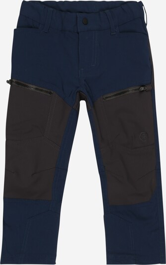 Pantaloni COLOR KIDS pe bleumarin / maro închis, Vizualizare produs