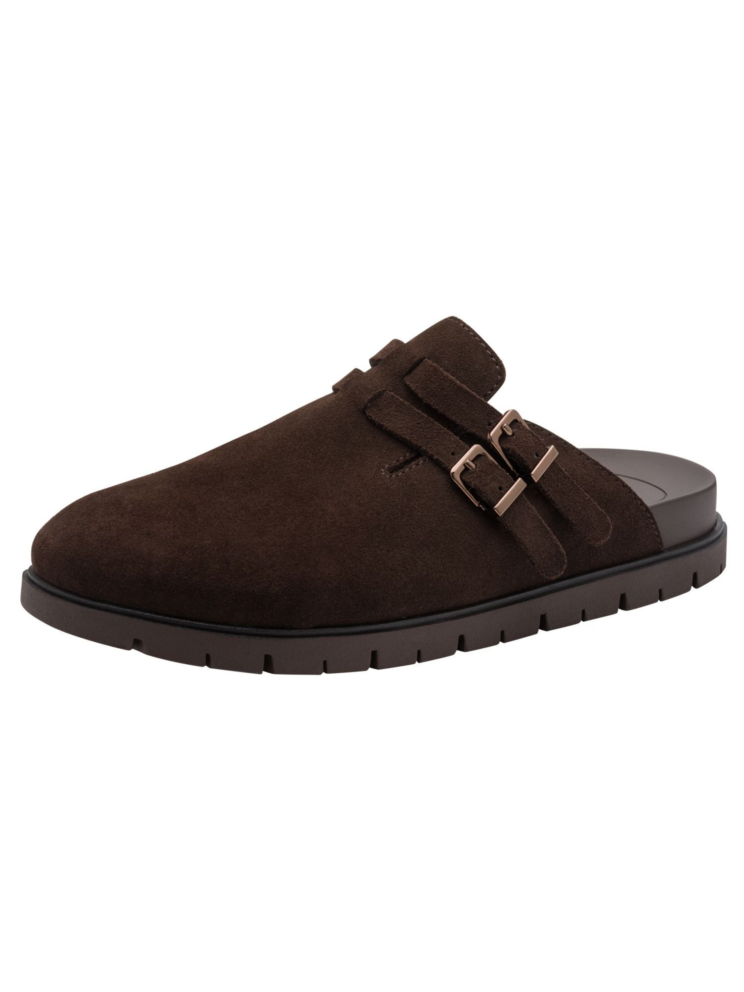Tamaris Pantolette in Braun: Vorderseite