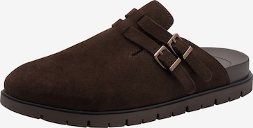 Tamaris Pantolette in Braun: Vorderseite