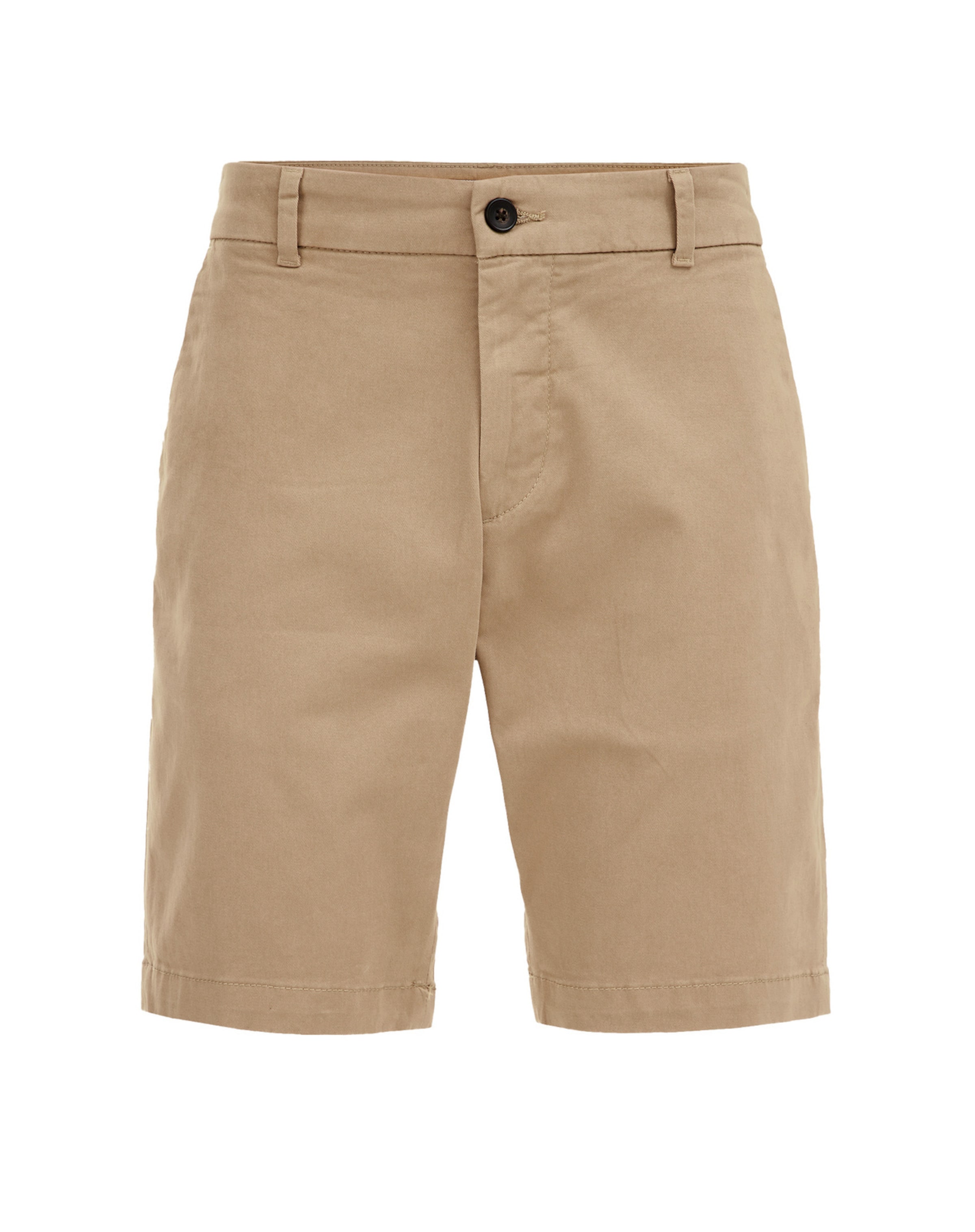 WE Fashion Regular Chino trousers in Beige: front