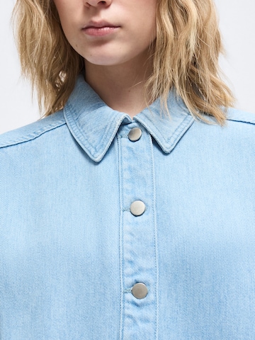 MSCH COPENHAGEN Blouse 'Saphina' in Blauw