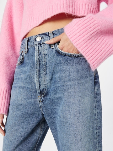 AGOLDE Wide leg Jeans '90's' i blå