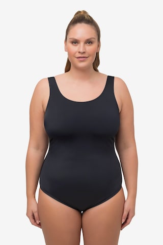 Maillot de bain Ulla Popken en bleu : devant