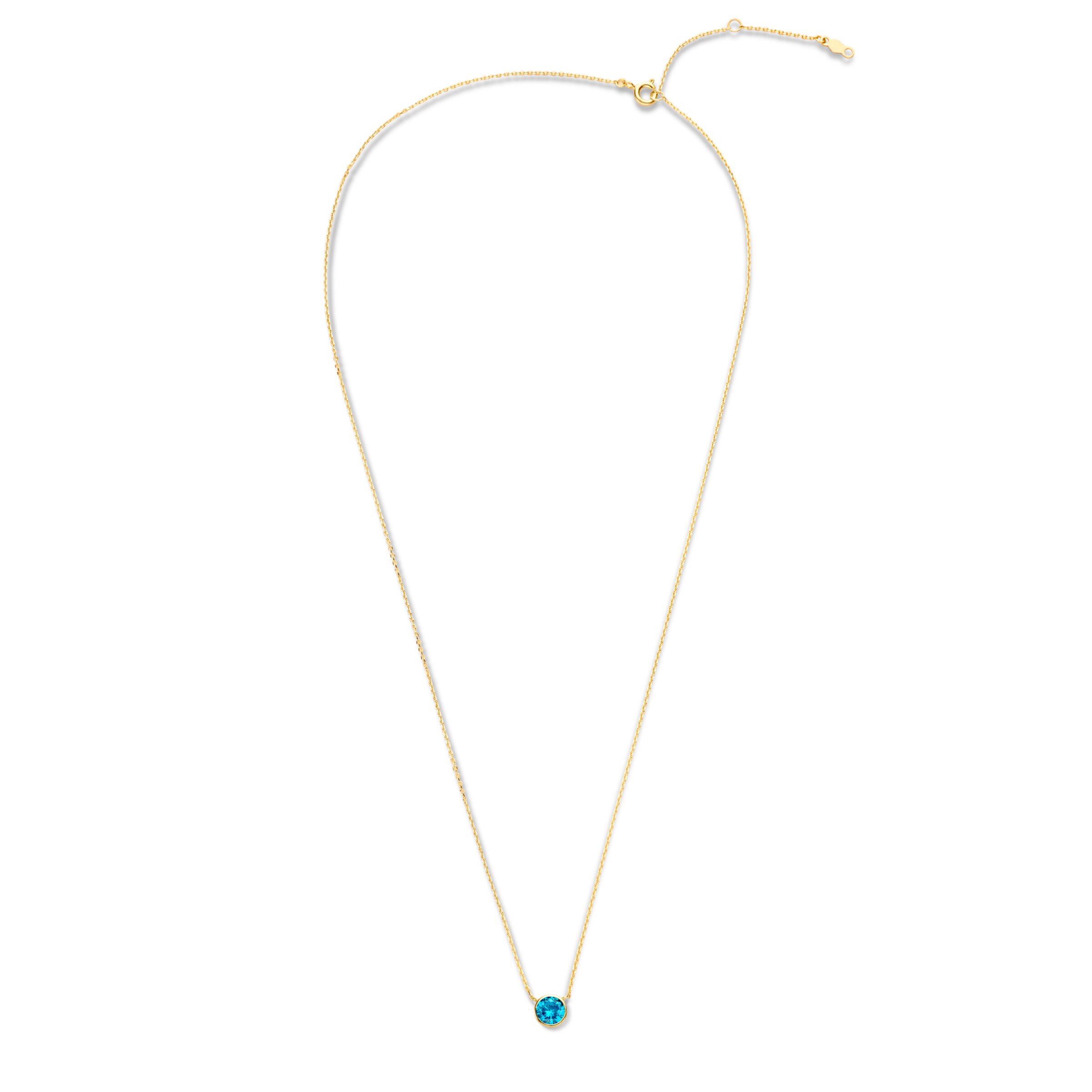 Violet Hamden Necklace in Gold: front