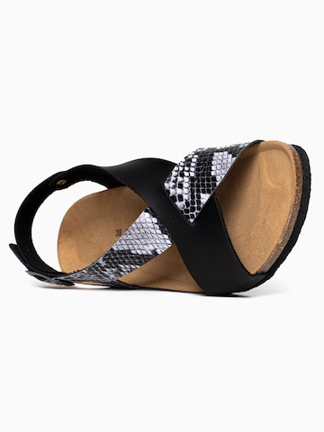 Bayton Sandal 'Salamanque' in Black