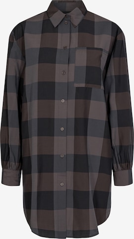 minimum Blouse 'Checky' in Brown: front