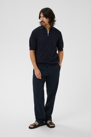 Matinique Pullover 'Polo' i blå