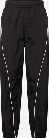 WEEKDAY Tapered Pants 'Thomas' in Black: front