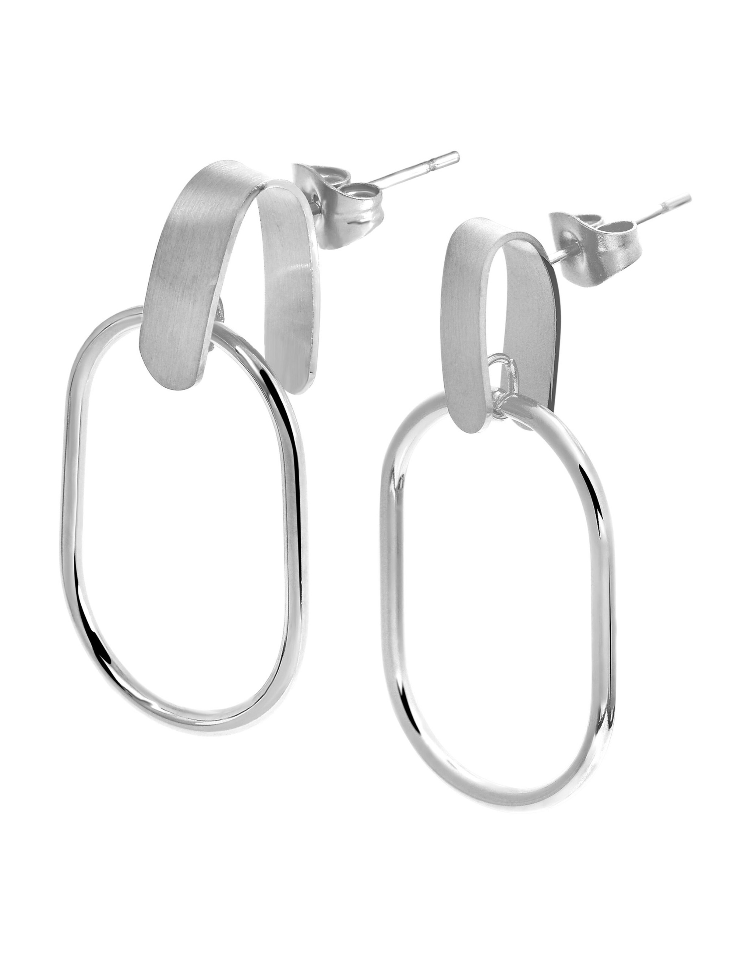 Akzent Earrings 'Aliisa, langlebig' in Silver