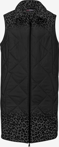 MIAMODA Vest in Black: front