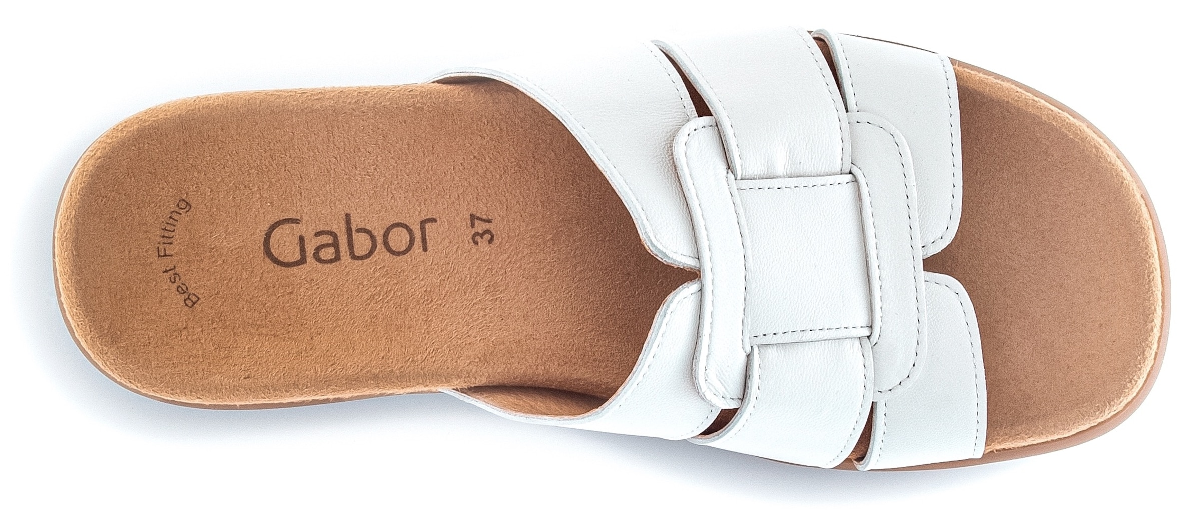 GABOR Pantolette in Weiß