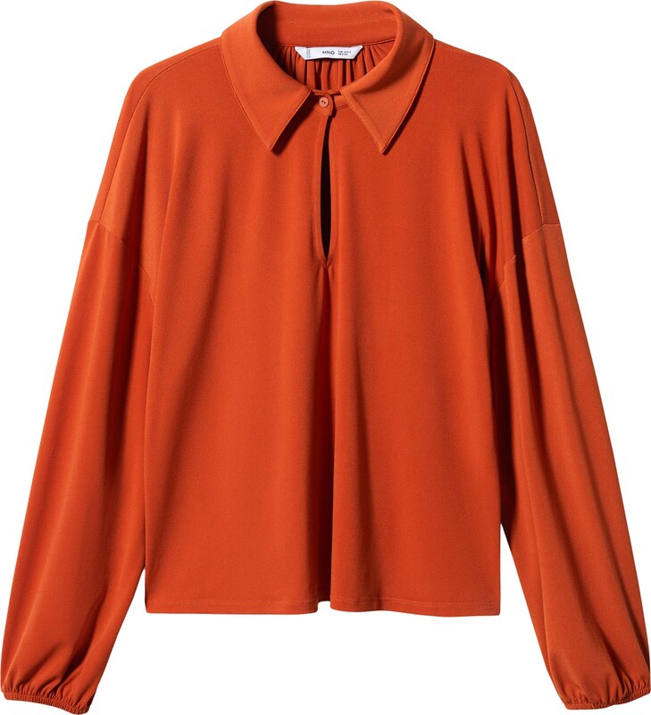 MANGO Bluse 'BUNI' in Rostbraun IV6776 MANGO Bluse 'BUNI' in Rostbraun IV6776
