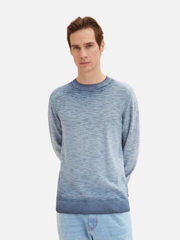 TOM TAILOR Sweater in Blue: front