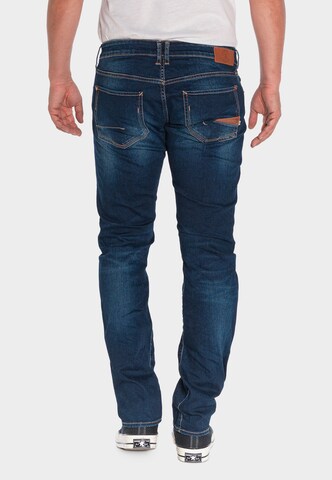 Le Temps Des Cerises Regular Jeans in Blauw