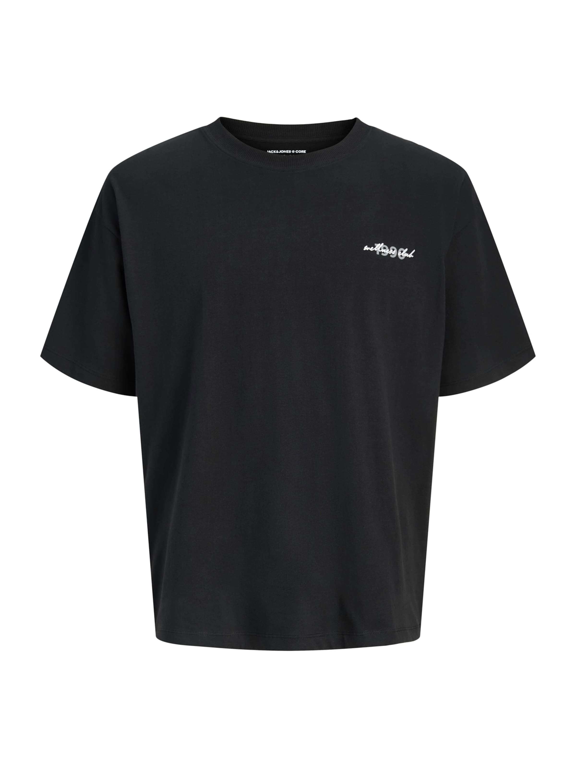 T-Shirt 'JCOEterna' JACK & JONES en noir : devant