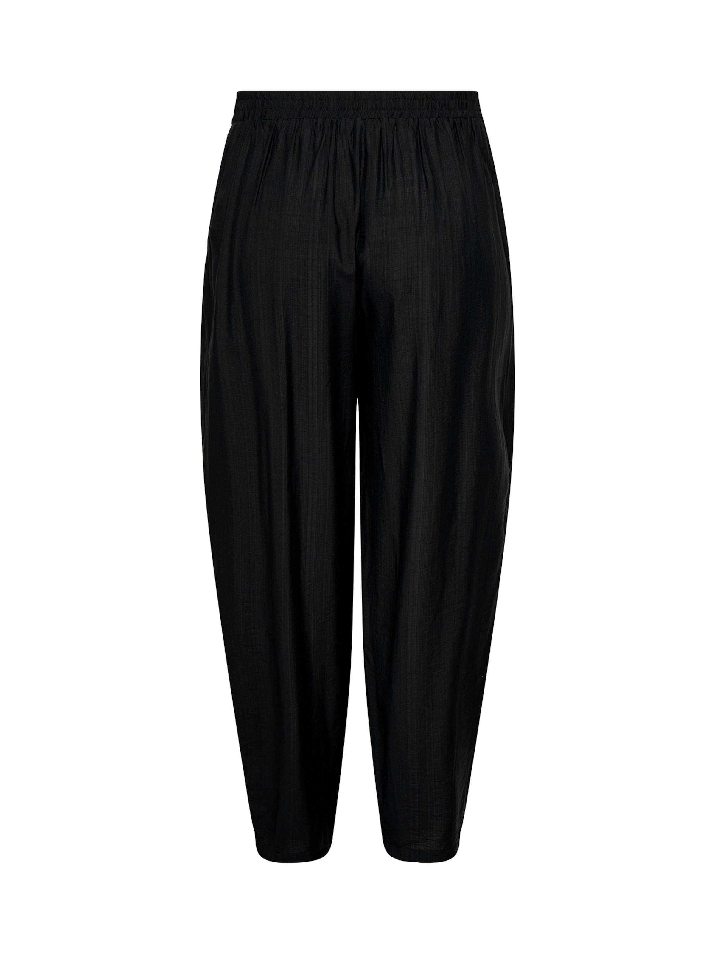 ONLY Carmakoma Barrel Pleat-Front Pants 'CARJoanna' in Black