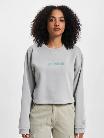 ROCAWEAR Sweatshirt in Grey: front