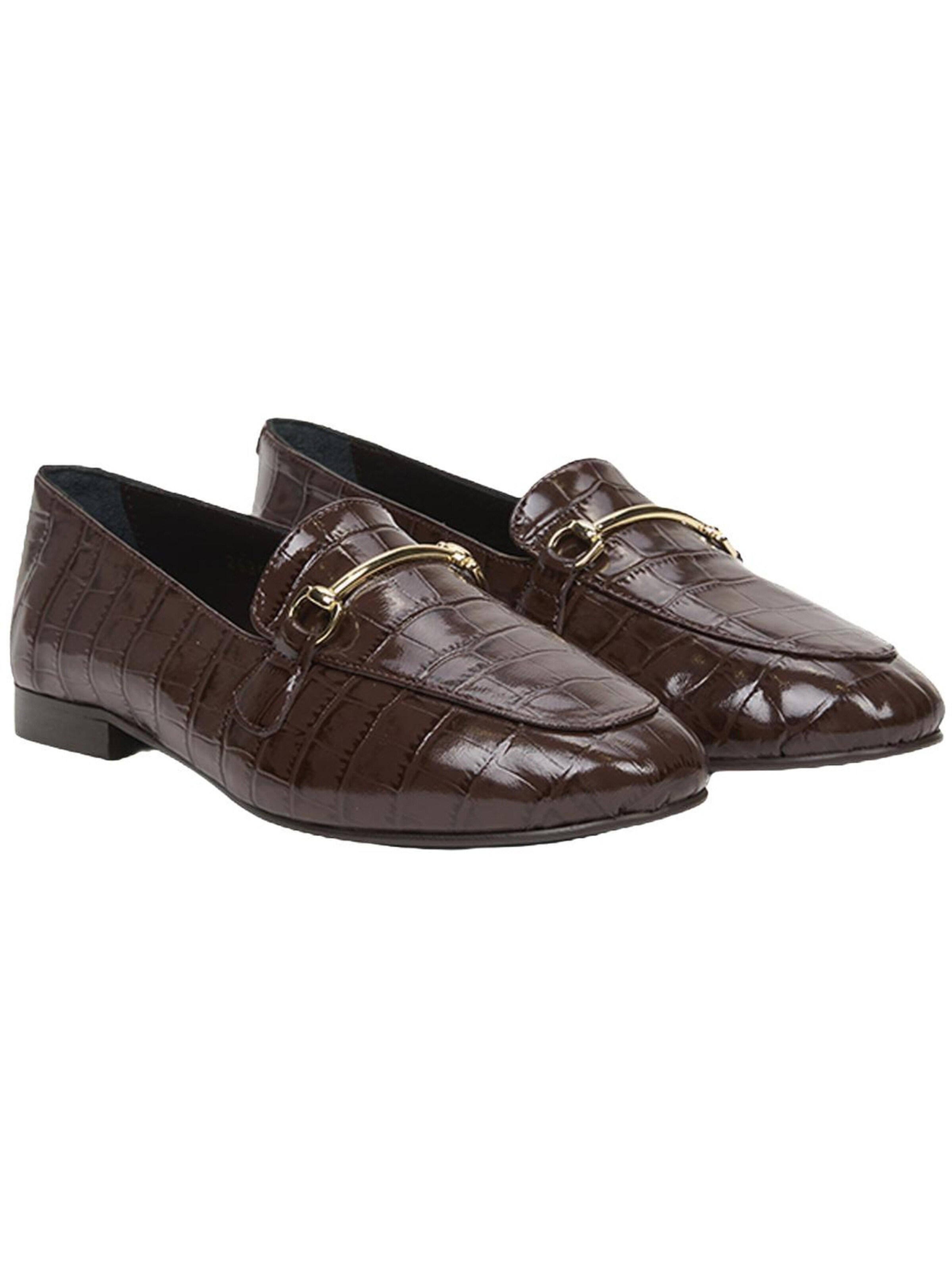 Desa Slipper 'Slipper'‌‌‌‌‌ in Braun: Vorderseite
