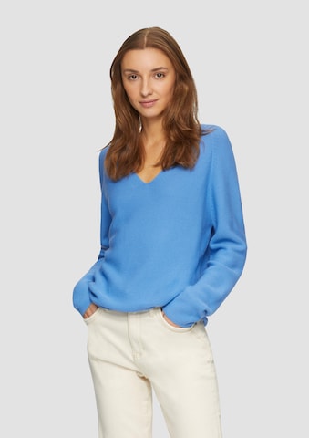s.Oliver Sweater in Blue: front