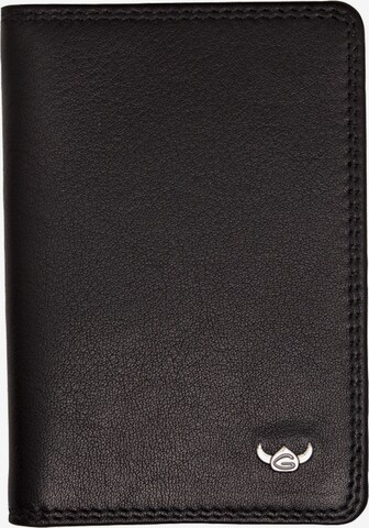 GOLDEN HEAD Wallet 'Polo' in Black: front