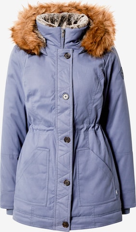 HOLLISTER Winter Jacket in Blue ABOUT YOU