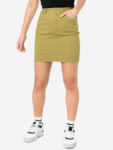 VILA Skirt in Green: front