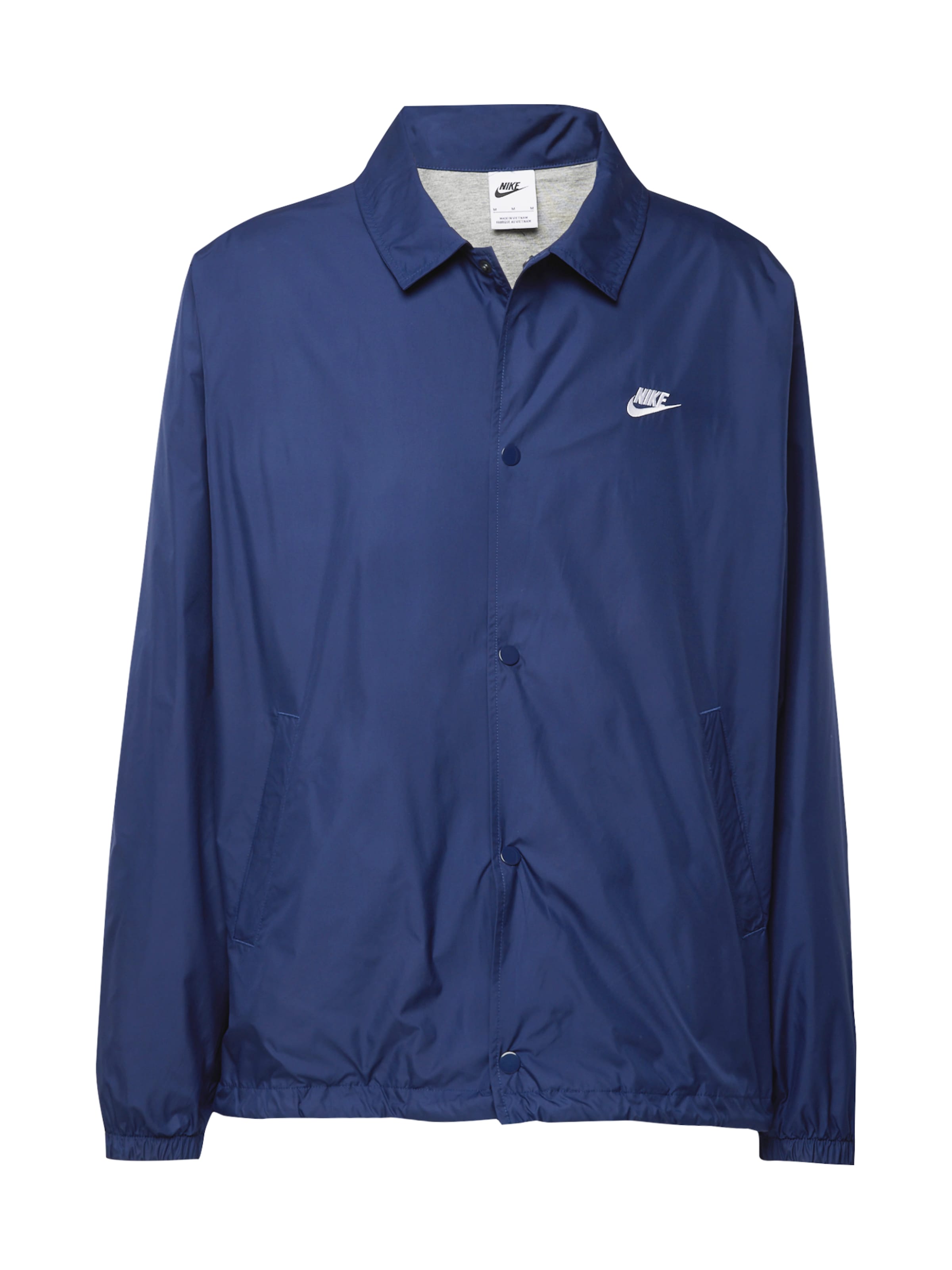 Giacca di mezza stagione 'Club Coaches' di Nike Sportswear in blu: frontale