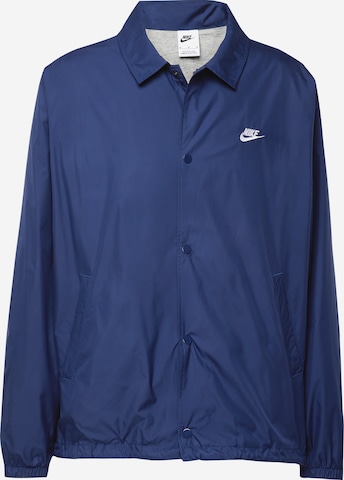 Nike Sportswear Jacke 'Club Coaches' in Blau: predná strana