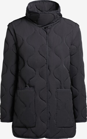 khujo Between-Season Jacket 'Nylo' in Black: front