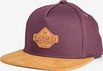 Blackskies Cap 'Essentials' in Lila: Vorderseite
