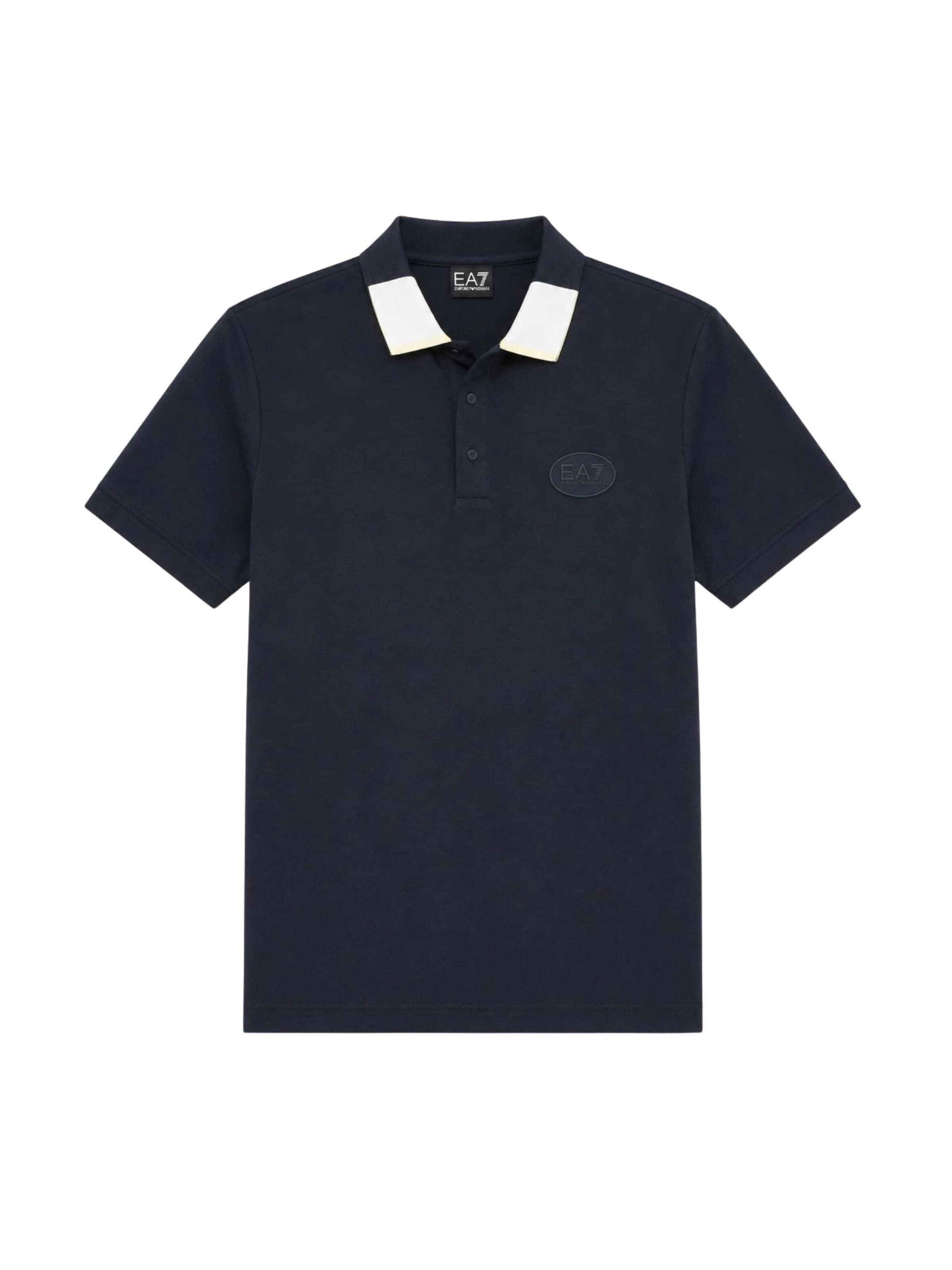 EA7 Emporio Armani - Camiseta en azul: frente